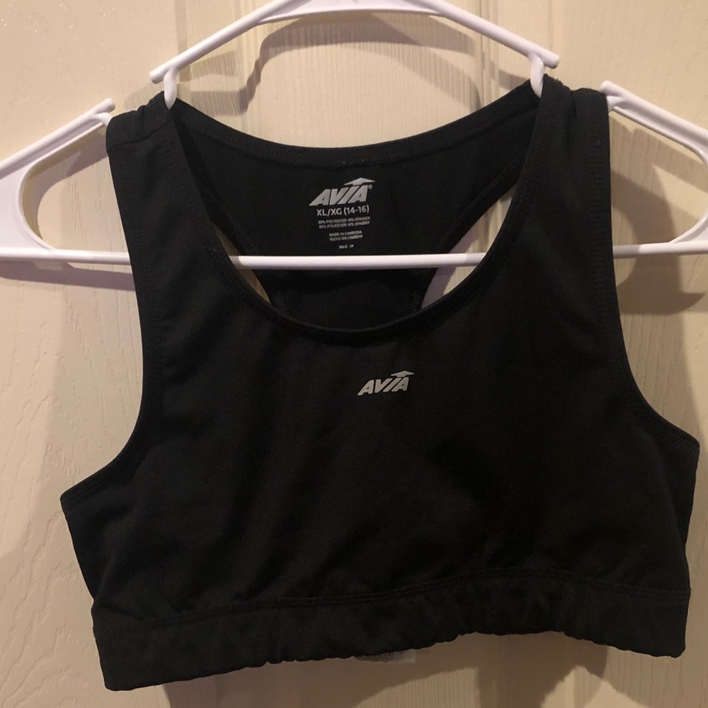 NWOT Avia Girls Sports Bra
